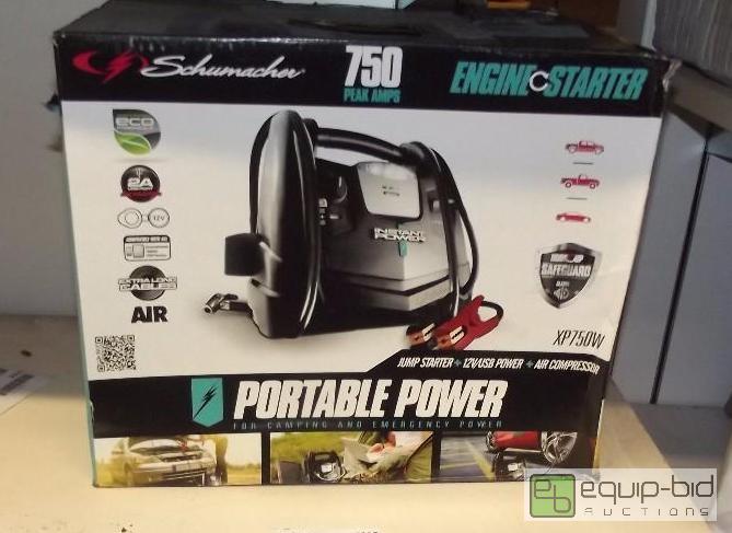 lot 2335 image: Schumaker Engine Starter Portable Power Jump ...