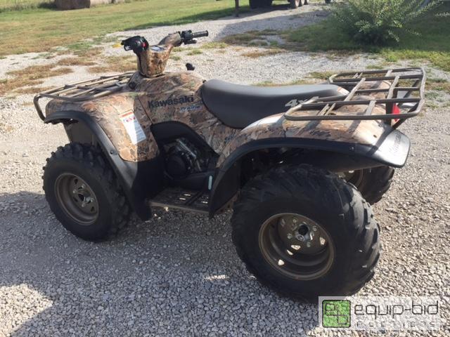 lot 2352 image: Kawasaki 650 Prairie ATV Camo   4x4&nbsp  Hi...
