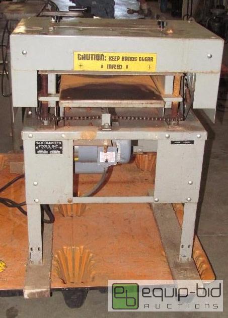 lot 2355 image: WoodMaster Tools Drum Sander   Model &nbspNo...