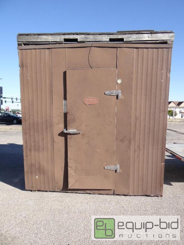 lot 1200 image: International cold storage walk-in cooler.  B...