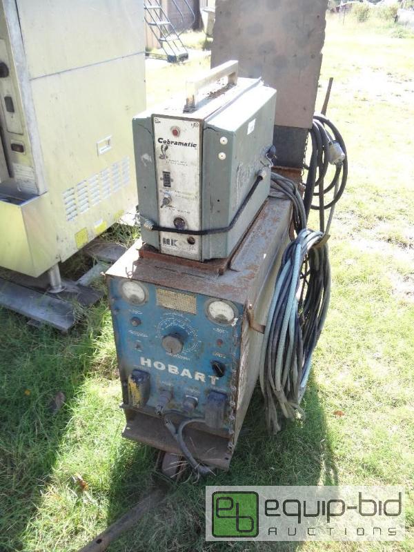 lot 221 image: Hobart welder with cobramatic&nbspwith welde...