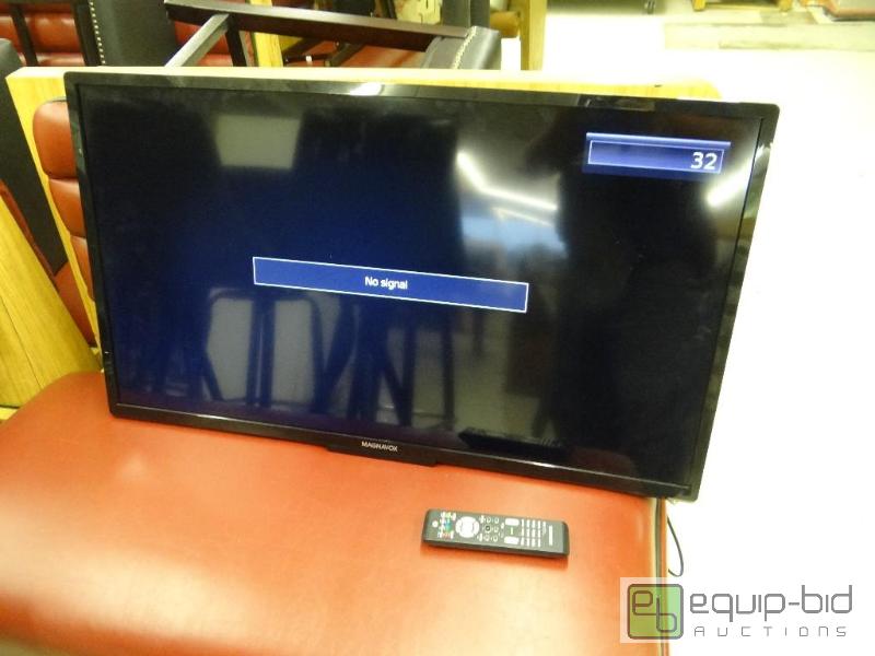 lot 227 image: Magnovox 40&quot LCD TV with remote. NO base...