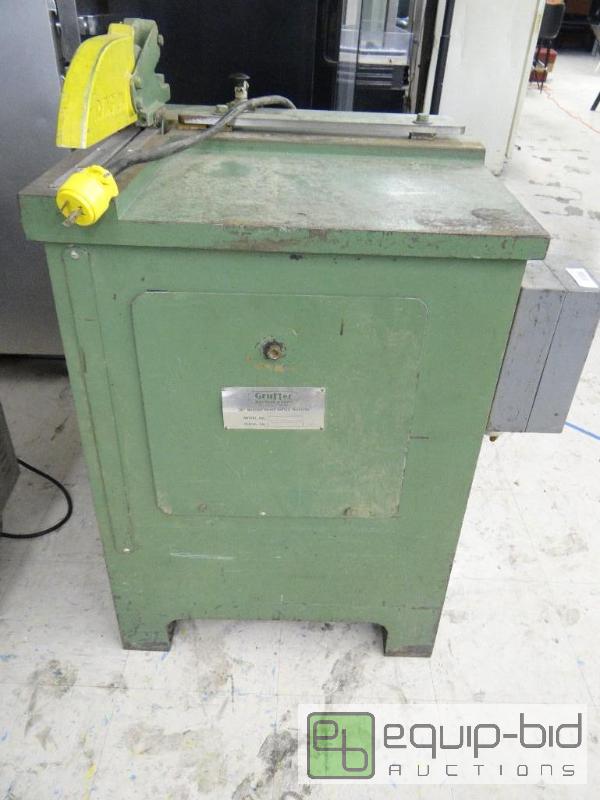 lot 235 image: Grutter&nbspcommercial up cut saw.  Model-16...