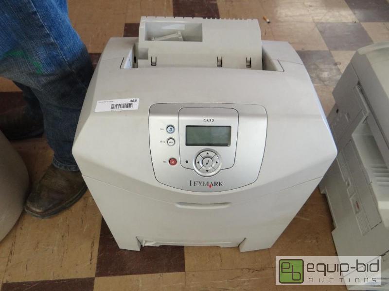 lot 388 image: Lexmark C522&nbspprinter.  Working when remo...