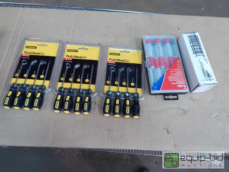 lot 2381 image: Lot of Precision Screwdrivers,Hooks and Picks