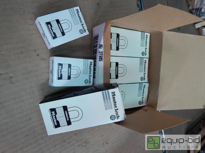 lot 2391 image: Lot of Master Lock Pad locks