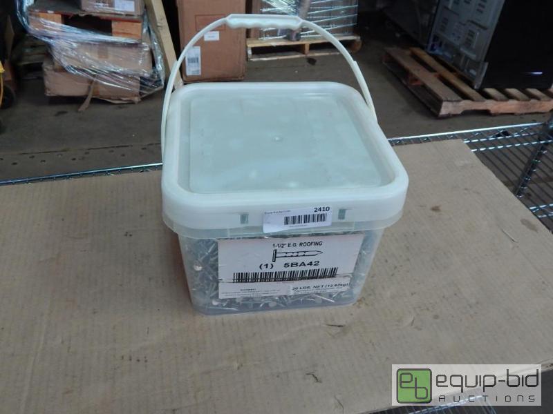 lot 2411 image: Bucket of Roofing Nails