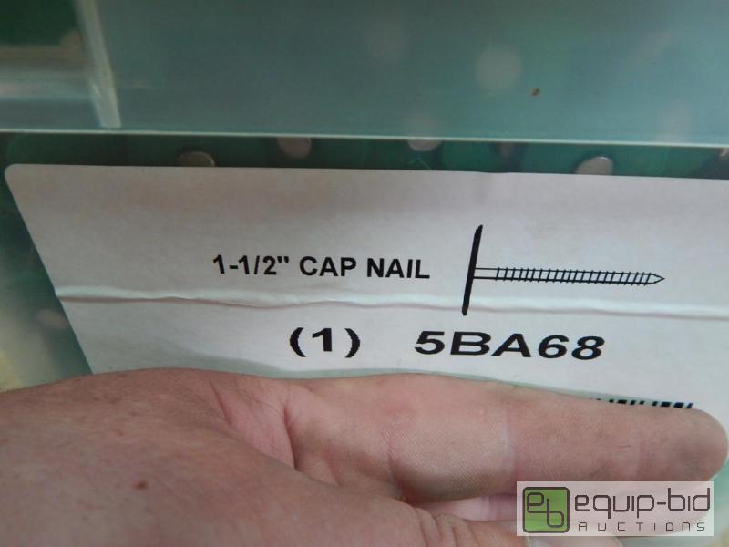lot 2412 image: Bucket of Roofing Cap Nails