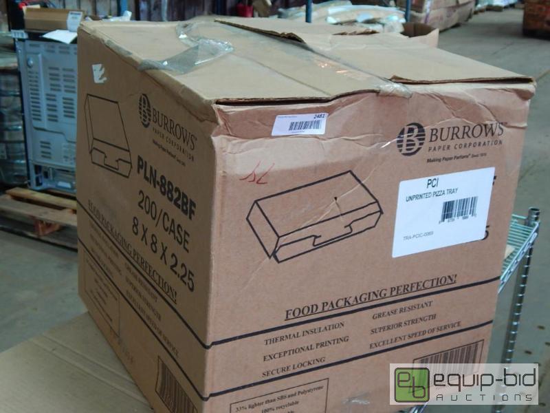 lot 2482 image: Case of Food Trays