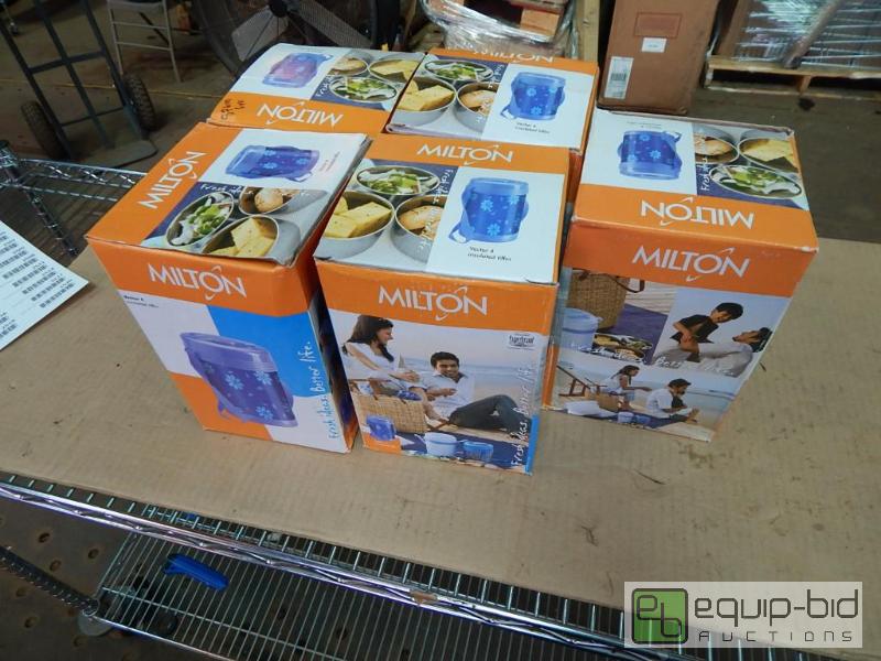 lot 2492 image: Lot of Milton Insulated Tiffins