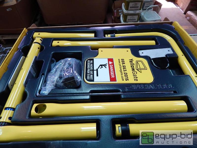 lot 2499 image: Yellow Gate Universal Swing Gate