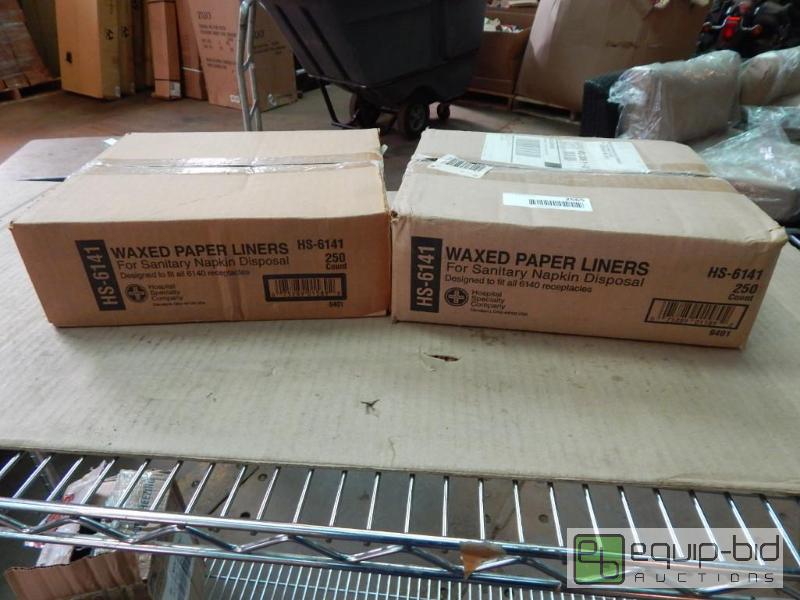 lot 2565 image: 2 Boxes of Waxed Paper Liners