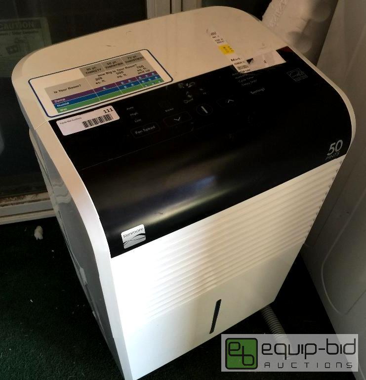 lot 111 image: KENMORE 50 PINT DEHUMIDIFIER