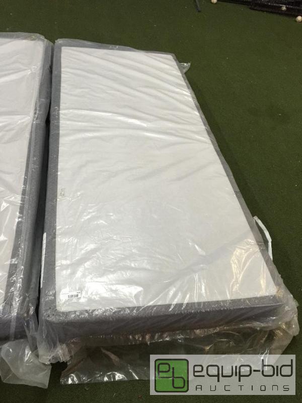 lot 216 image: MATTRESS BOX FOUNDATION- CALIFORNIA KING