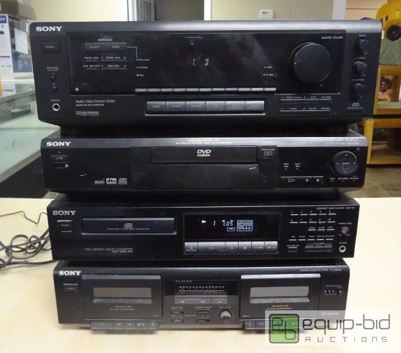 lot 1 image: Sony Home Stereo System Fully Tested and Functioning