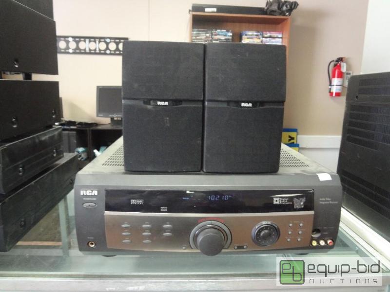 lot 10 image: RCA Home Stereo Receiver Fully Tested and Functioning