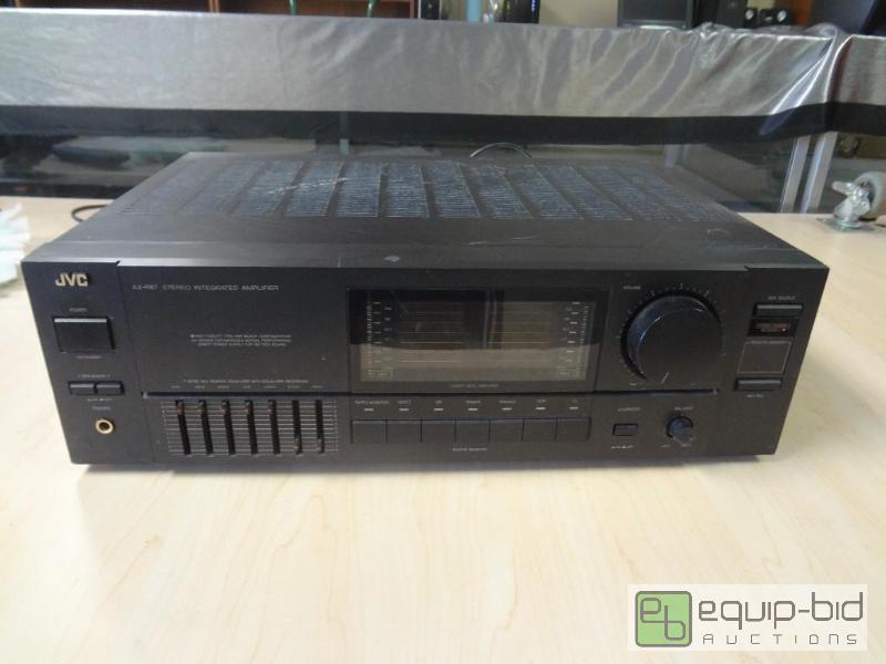 lot 318 image: JVC Amplifier Fully Tested and Functioning