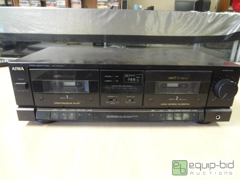 lot 319 image: Aiwa Cassette Deck Fully Tested and Functioning