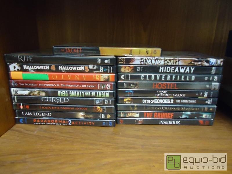 lot 408 image: 20 Dvd Lot Horror Great Titles