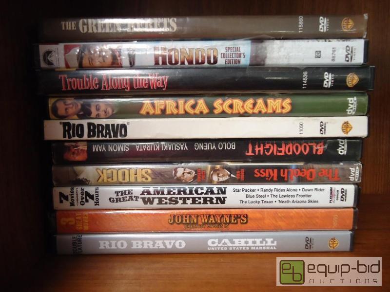 lot 412 image: Dvd Lot Westerns Great Titles