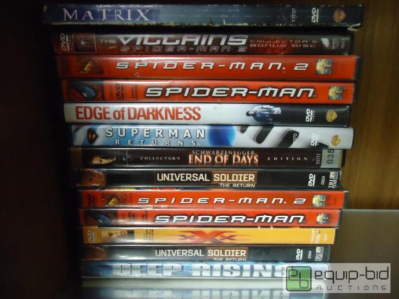 lot 415 image: Dvd Lot Spiderman and more Great Titles