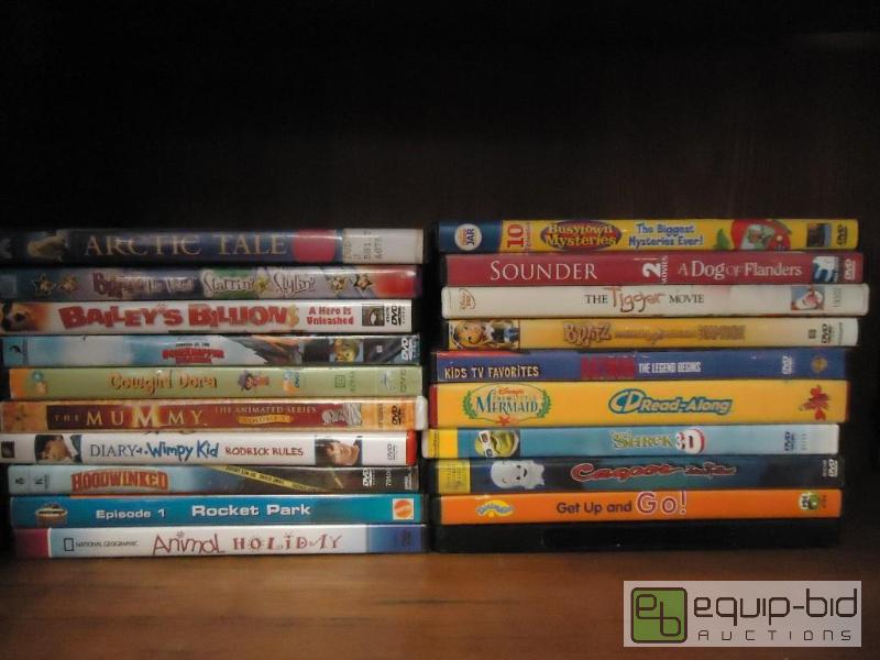 lot 423 image: 20 Dvd Lot Kids Great Titles