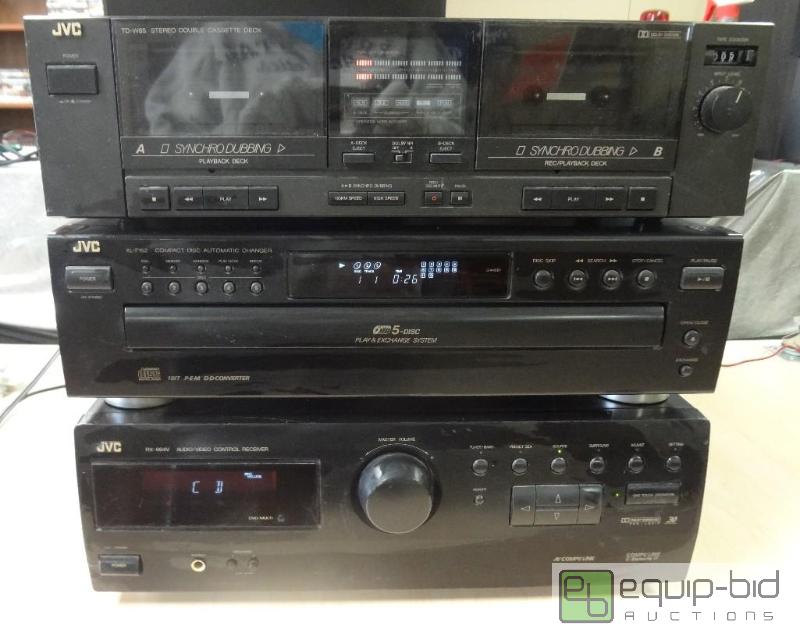 lot 44 image: JVC Stereo System Fully Tested and Functioning