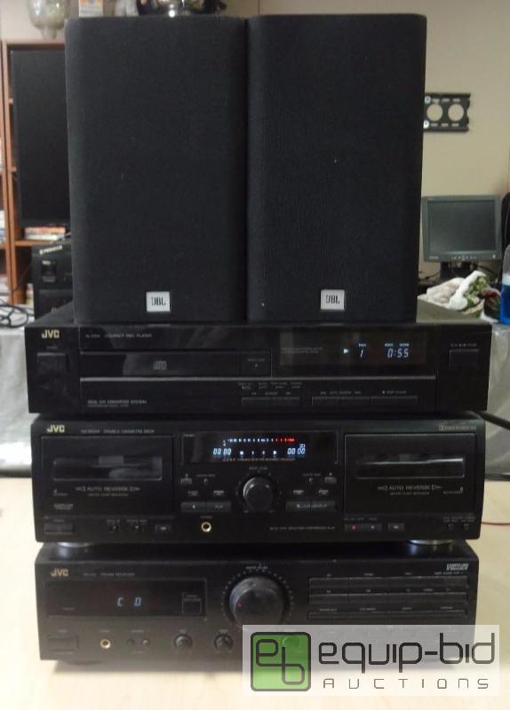 lot 47 image: JVC Stereo System Fully Tested and Functioning