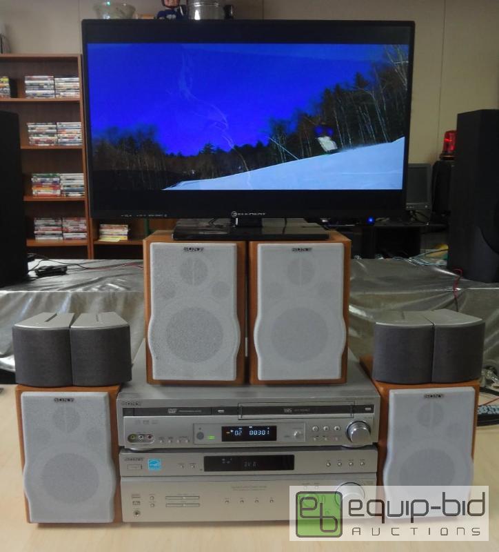 lot 49 image: Amazing Sony Home Theater with 8 Surround Sound Speakers