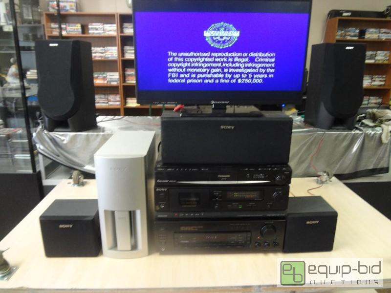 lot 55 image: Home Theater System Mixed Brands