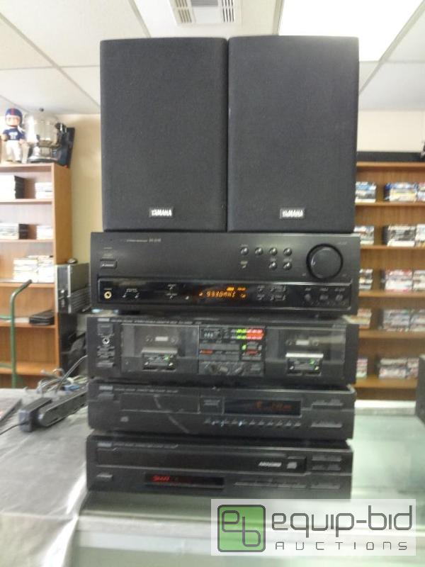 lot 6 image: Yamaha Home Stereo System Fully Tested and Functioning