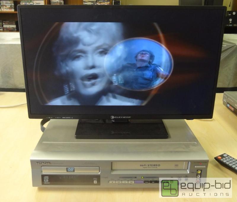 lot 61 image: Hitachi DvdVhs Combo Player