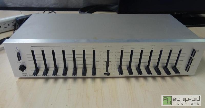 lot 65 image: BSR Vintage Equalizer Tested and Fully Functioning