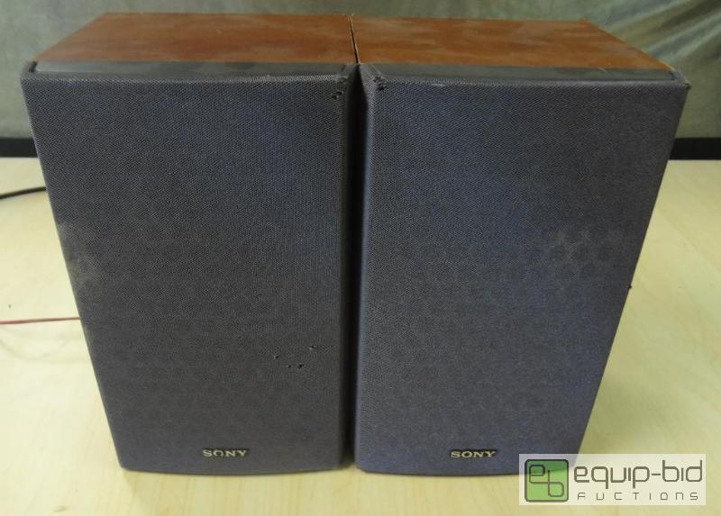 lot 79 image: Pair of Speakers Tested and Fully Functioning