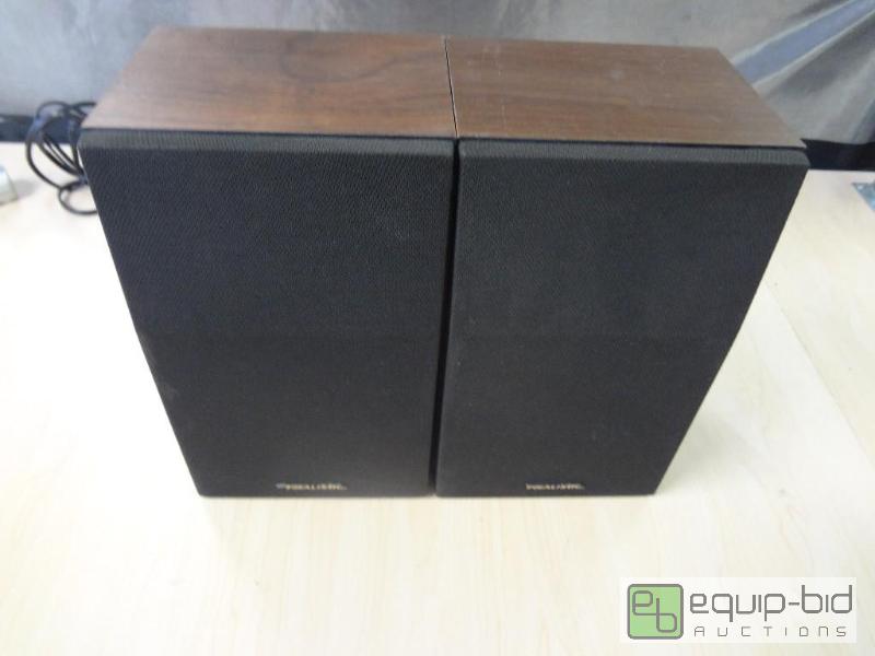 lot 89 image: Pair of Speakers Tested and Fully Functioning