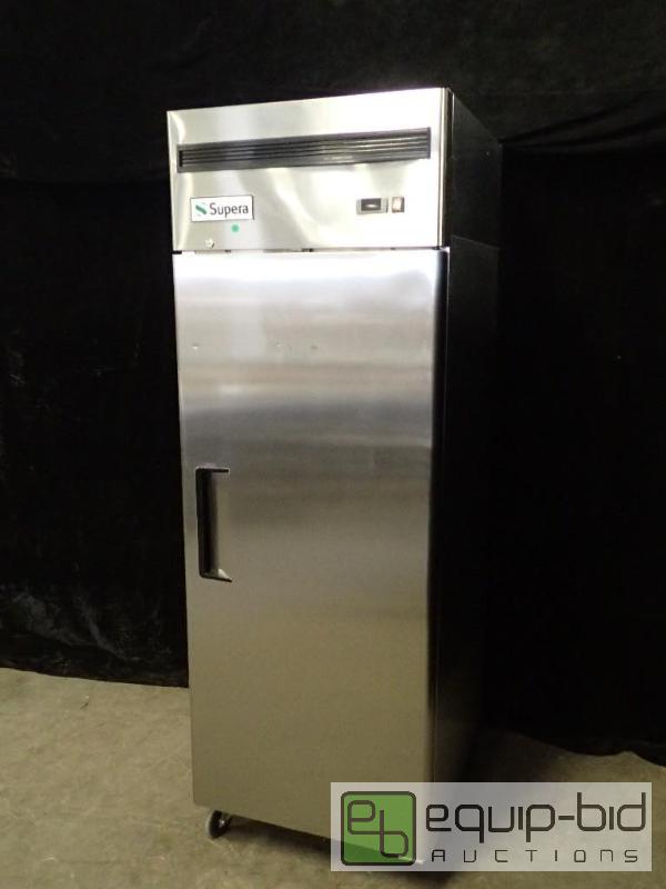 lot 1011 image: Supera Stainless Single Door Freezer