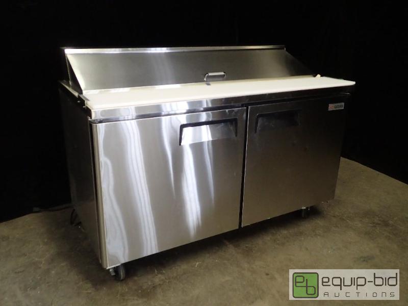 lot 1018 image: Saturn Refrigerated Prep Table