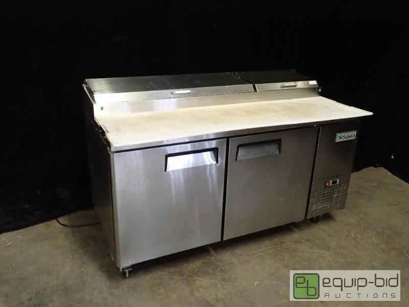 lot 1020 image: Supera Refrigerated Pizza Prep Table