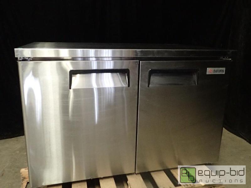 lot 1027 image: Saturn Double Door Under Counter Cooler