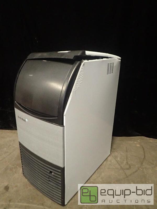 lot 1048 image: Ice-O-Matic Under Counter 100lb Ice Maker and Bin