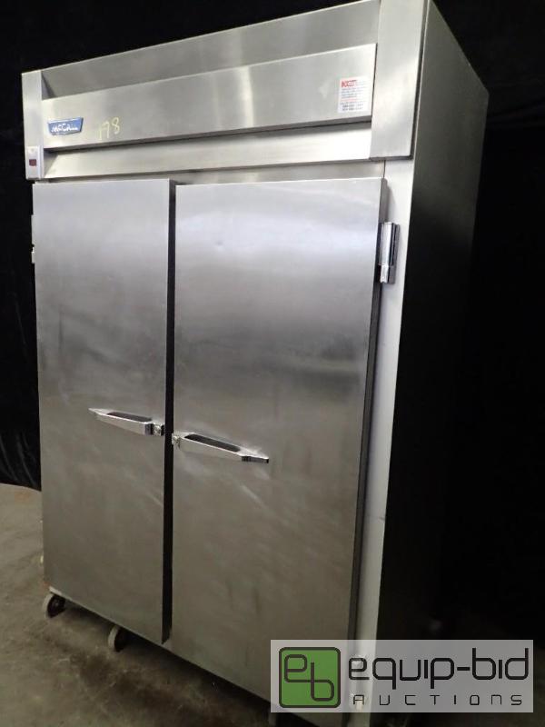 lot 1080 image: McCall Double Stainless Door Cooler