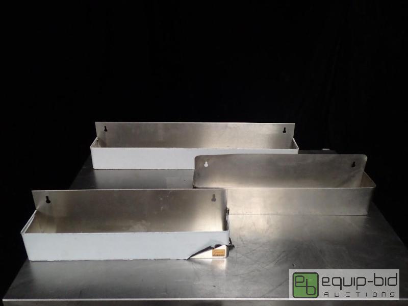 lot 1095 image: 3 Stainless Speed Rails