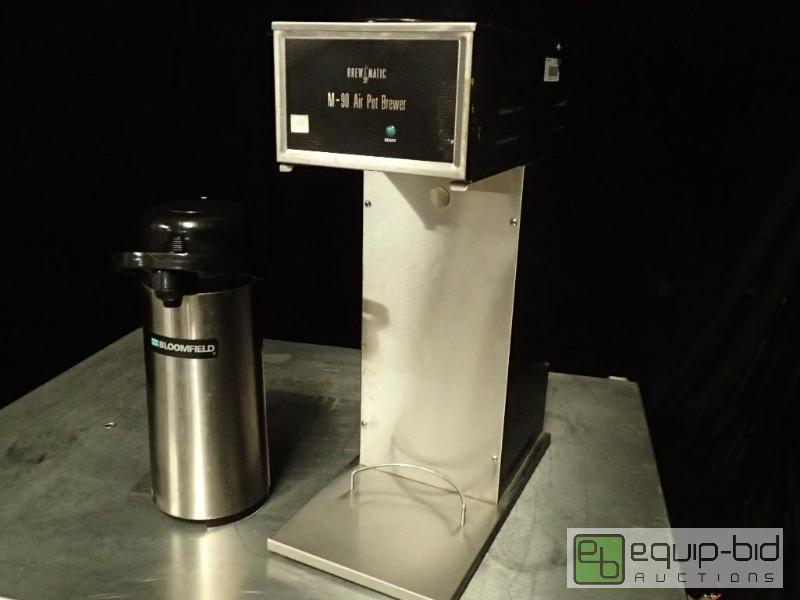 lot 1096 image: Brew Matic Pour Over CoffeeTea Brewer with Air Pot