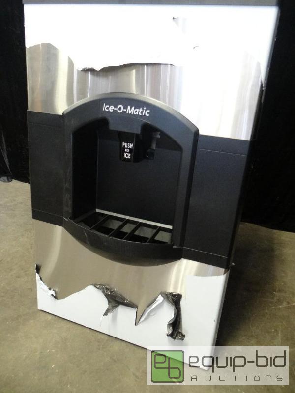 lot 1106 image: Ice-O-Matic 180lbs Hotel Ice Dispencer