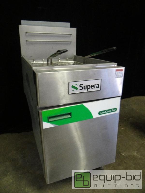 lot 1109 image: Supera (LCF5T-LP-1) - LineCook Pro 75 Lb. Liquid Propane Fryer