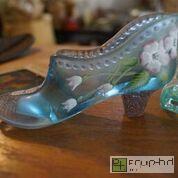 lot 736 image: Fenton Signed Slipper