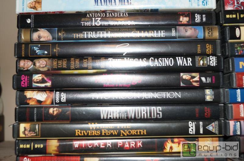 lot 749 image: DVD Stack