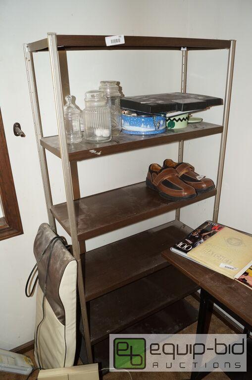 lot 785 image: Metal Storage Shelf