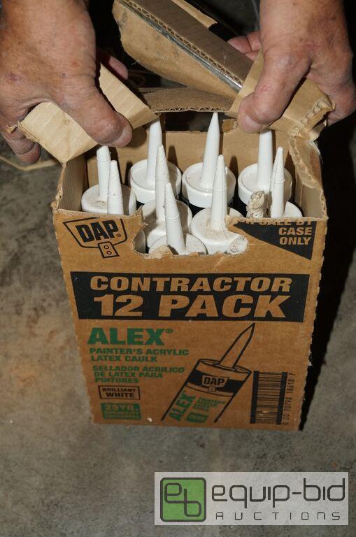 lot 8062 image: Case of DAP Contractor 12 Pack Alex Painters Acrylic