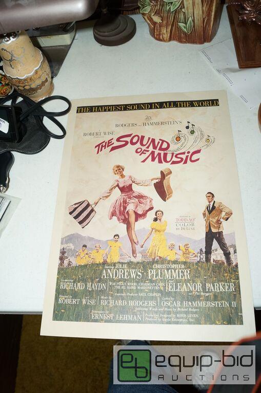 lot 807 image: The Sound of Music Vintage Poster